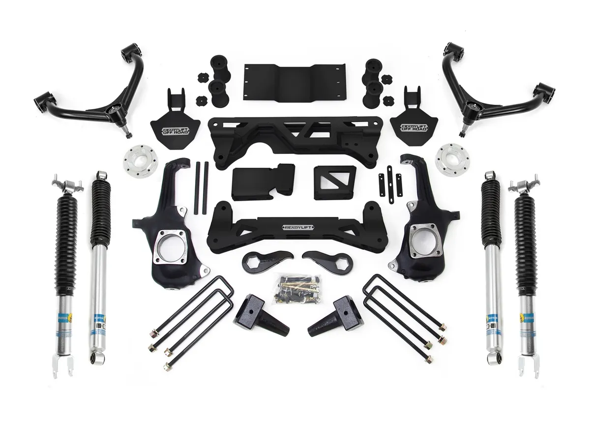 ReadyLift 7-8" Lift Kit - GM Silverado / Sierra 2500HD/3500HD W/ Bilstein Shocks 2011-2019