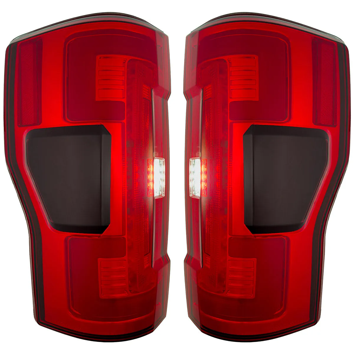Ford Superduty F250350450550 17-19 Replaces OEM LED Style Tail Lights With Blis Blind Spot Warning System Oled Tail product image