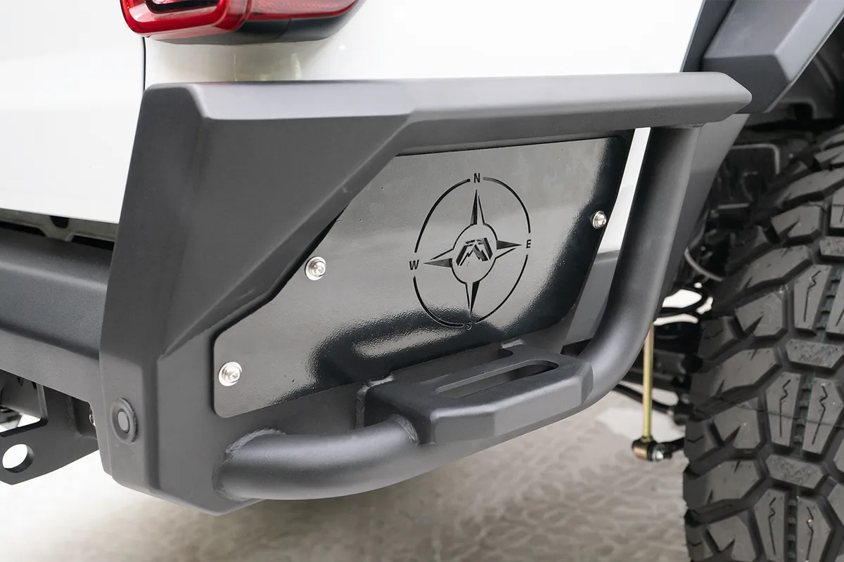 Fab4 Rear Bumper Gladiator JT Black product image