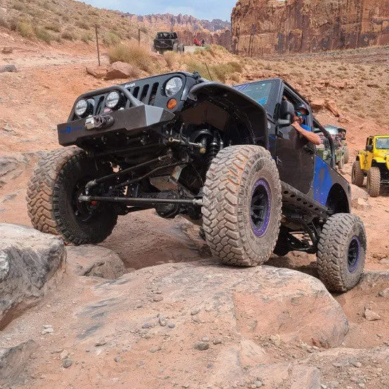 0718 Wrangler Krawler Lite Front Bumper With Hoop Raw product image
