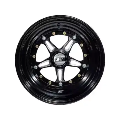 Keizer Aluminum Wheels Wheel Direct Mnt 15 x 8 3in BS Black