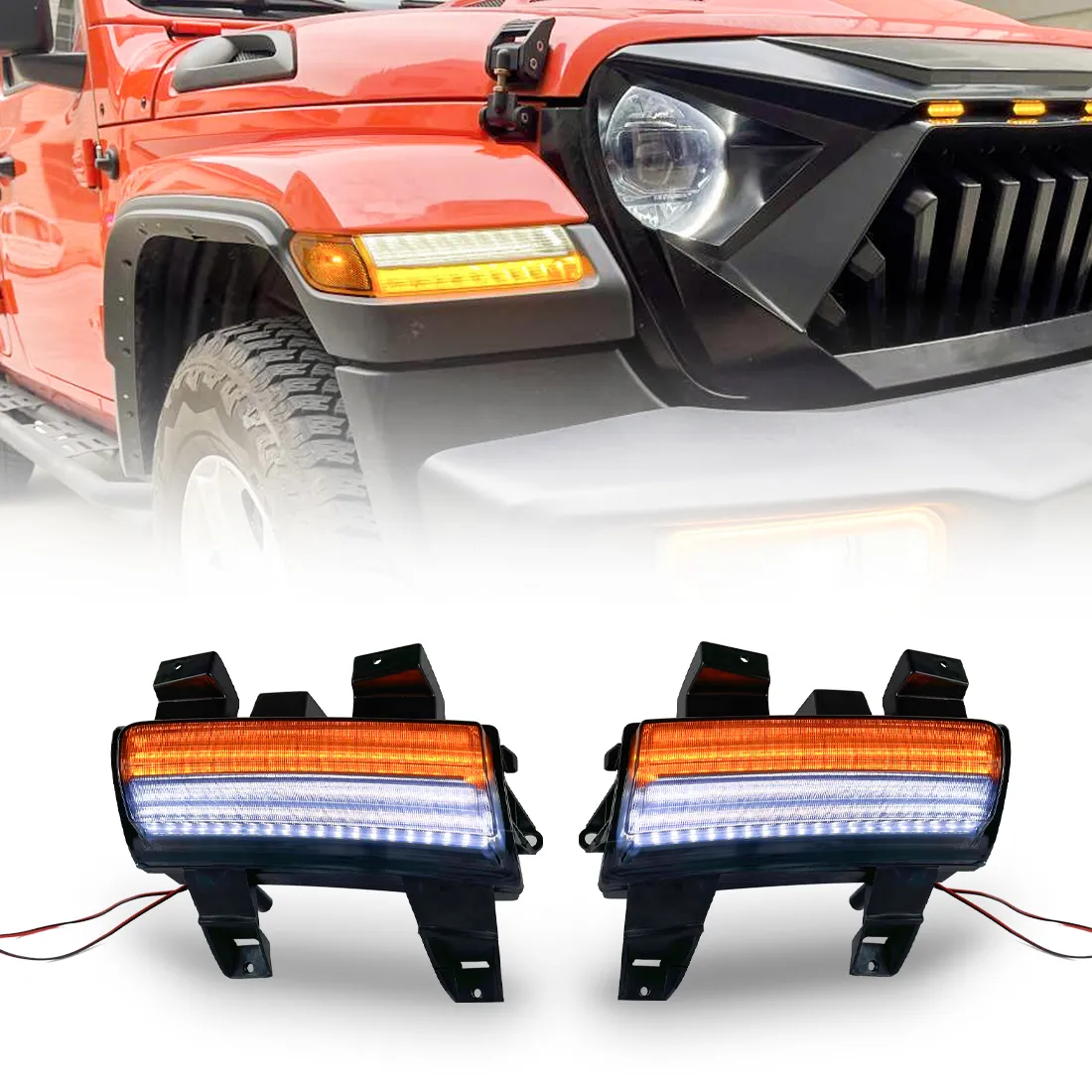 American Modified Amjpcc00601 Sequential Turn Signals - Smoked product image