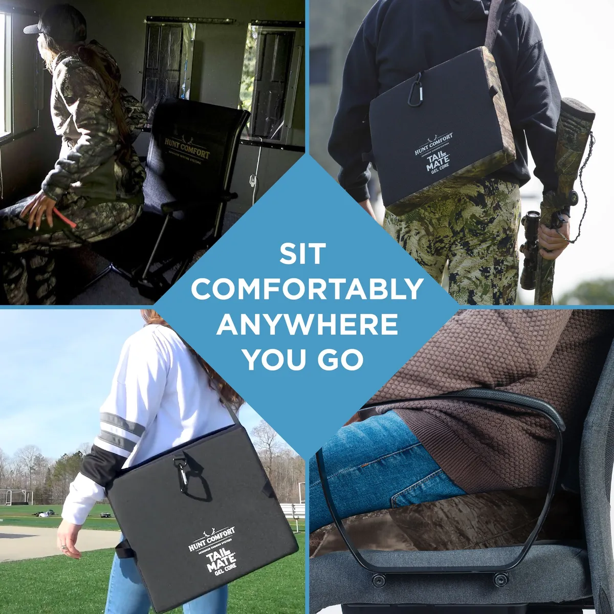 Hunt Comfort Mesh Lite Portable Hunting Chair product image