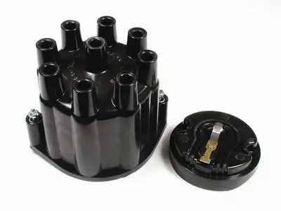 ACCEL Distributor Cap & Rotor Kit Socket Style Black