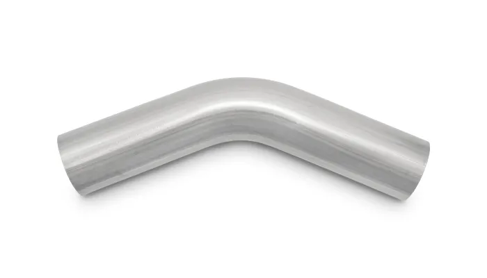 45 Degree Stainless Steel Bend; 2 in. OD; 2 in. Centerline Radius; 6 in. Leg Length From Tangent; product image