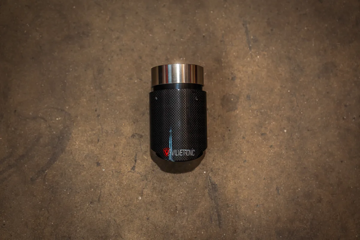 Universal Exhaust Tips 3.0 Inch T304 Stainless Steel Black Valvetronic Designs product image