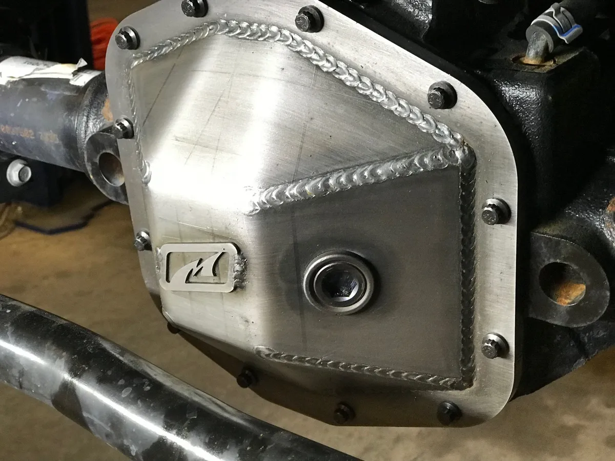 Motobilt Dana 44 Front Differential Cover - Bare Steel - JT/JL product image