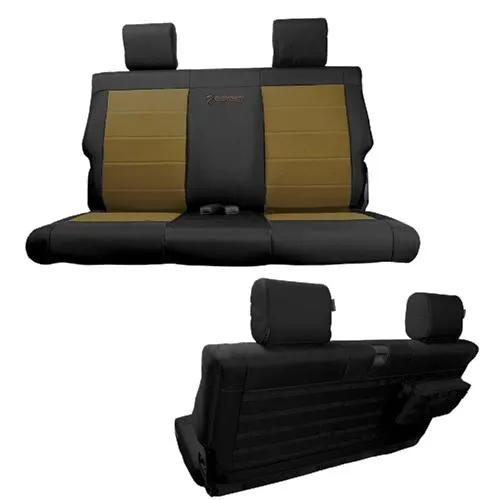 Rear Bench Tactical Seat Cover for Jeep® Wrangler JK 2013-18 2 Door w/ MOLLE | Bartact® product image