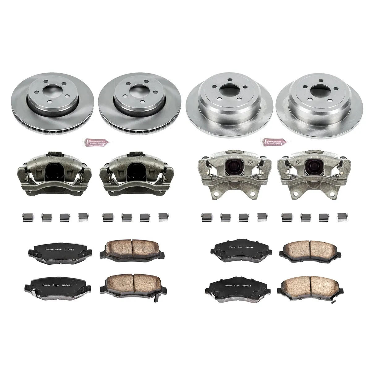 Front and Rear Dodge Nitro 2011-2007 Jeep Liberty 2012-2008 product image