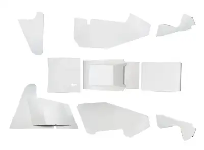 Triple X Race Components 5-Series Sprint Car Body Complete White