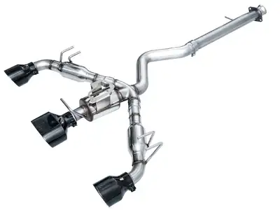 AWE Tuning AWE Track Edition Exhaust for GR Corolla - Diamond Black Tips