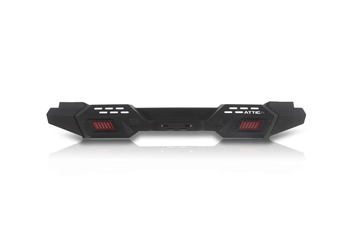 Attica 4x4 Terra Series Rear Bumper Modular Wings - Black - Powder Coated - Steel - Fit for ATTFB01B102-BX- Bronco product image