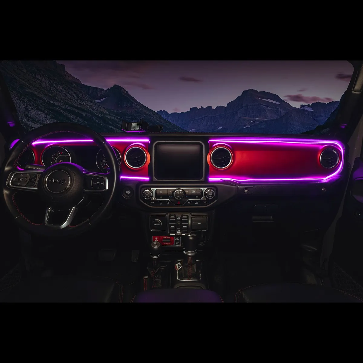 ORACLE Lighting 2018-2023 Jeep Wrangler JL/Gladiator JT Dynamic ColorSHIFT LED Interior Dash Board Kit product image
