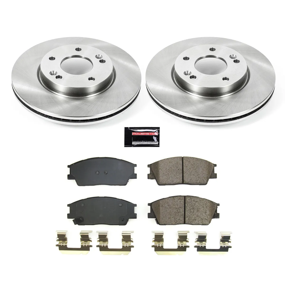 Z17 Direct Replacement Kit: Rotors; Ceramic Pads W/Hardware product image