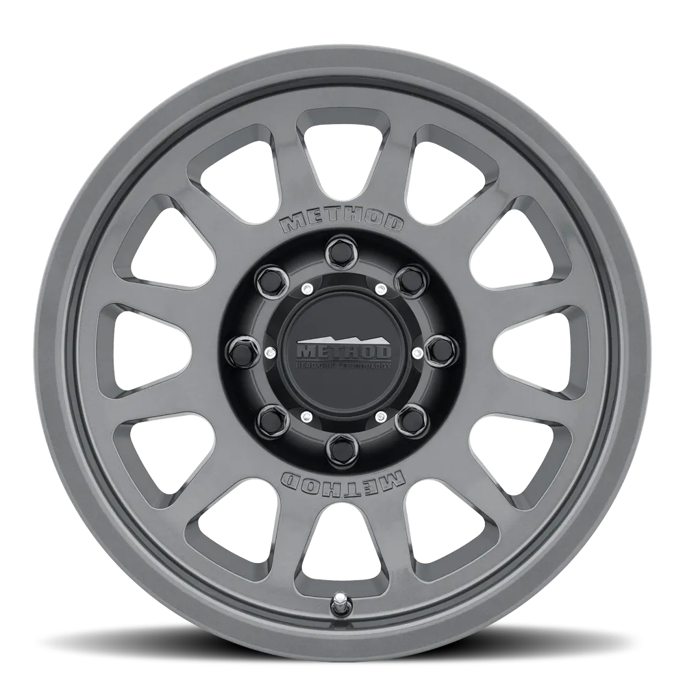 MR703 Bead Grip 17x8.5 0mm Offset 8x170 130.81mm Centerbore Machined - Clear Coat product image