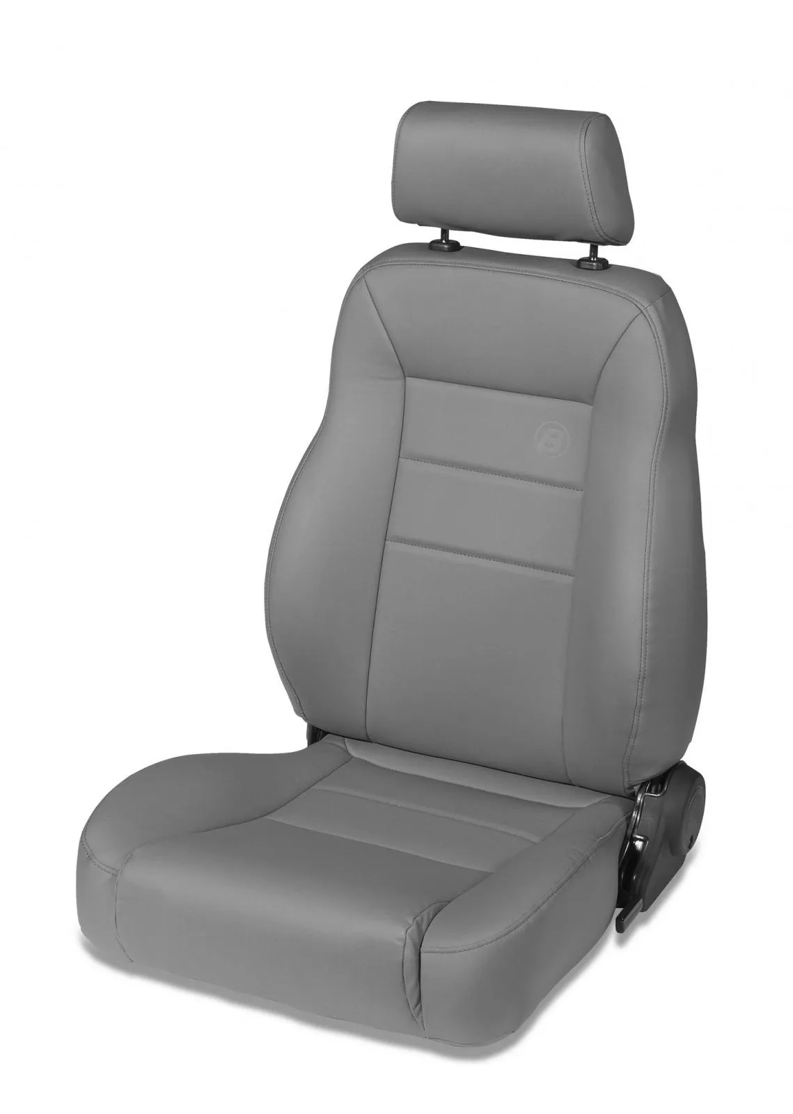 Charcoal/Gray Trailmax II Seats Trailmax II Pro Seat, Driver side, Front, all vinyl Jeep 76-06 CJ7 & Wrangler; 97-02 req. Adapter 51256; 03-06 req. Adapter 51245 Drvr/51248 Psngr product image