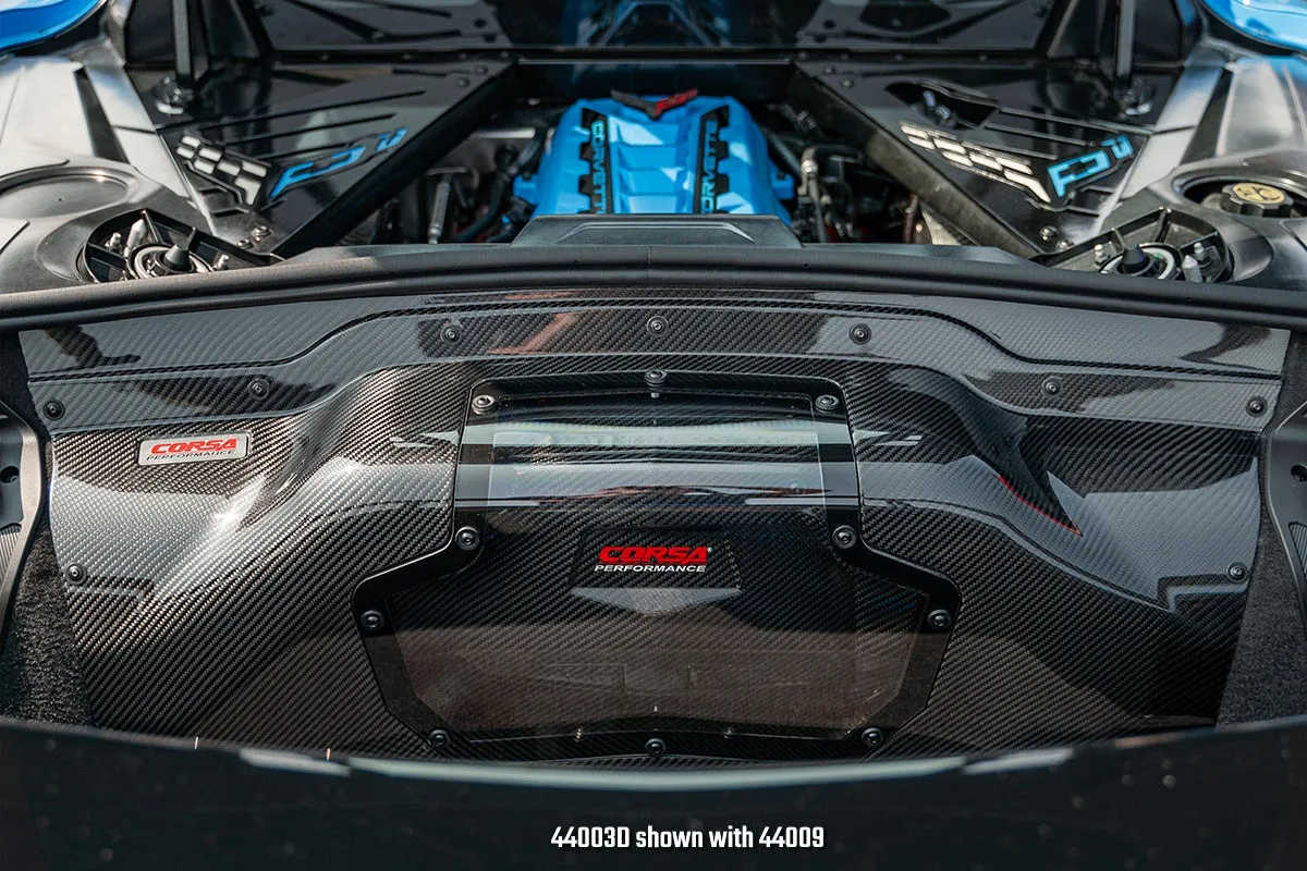 Corsa Performance C8 Corvette Carbon Fiber Air Intake with DryTech 3D No Oil Filtration product image