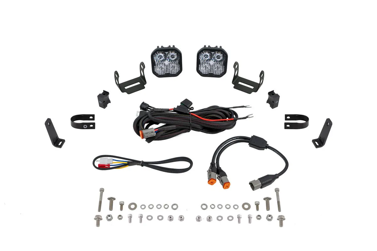 Diode Dynamics - SS3 LED Bumper 1.25 Inch Roll Bar Kit, Max White Combo (pair) product image
