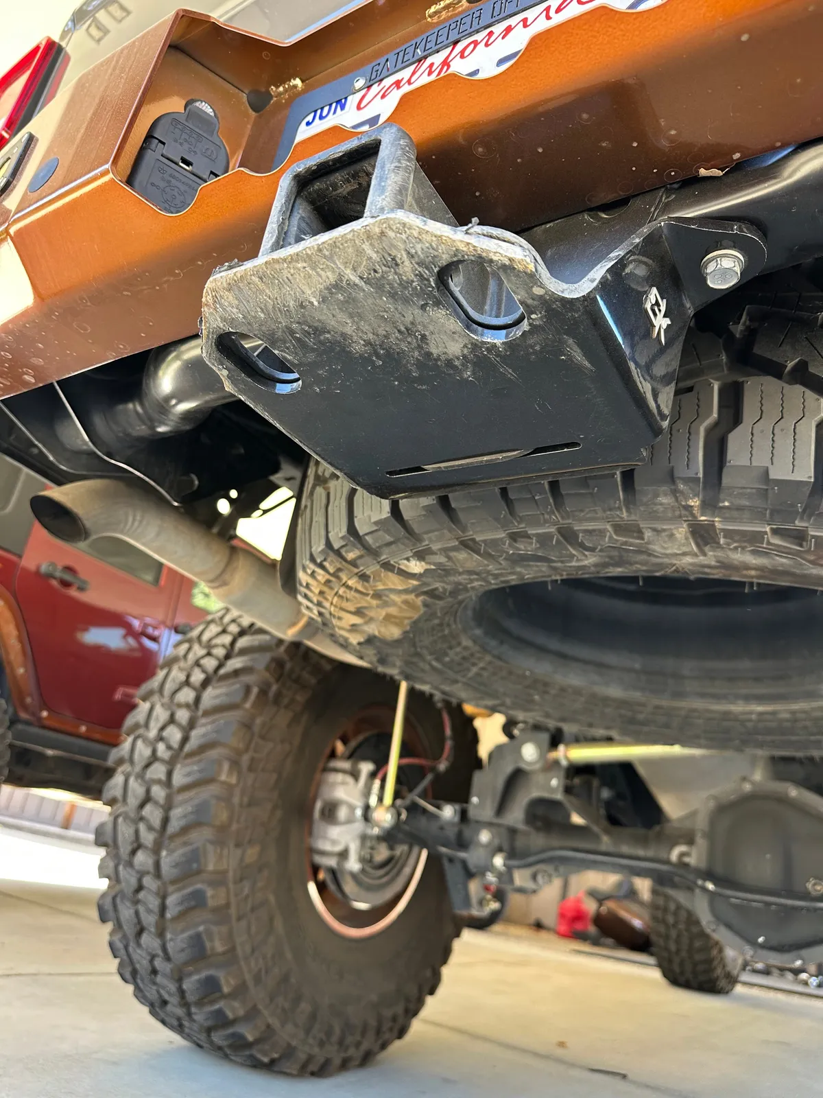 Hardware Kit for Jeep JT Gladiator Tow Hitch Skid Plate product image