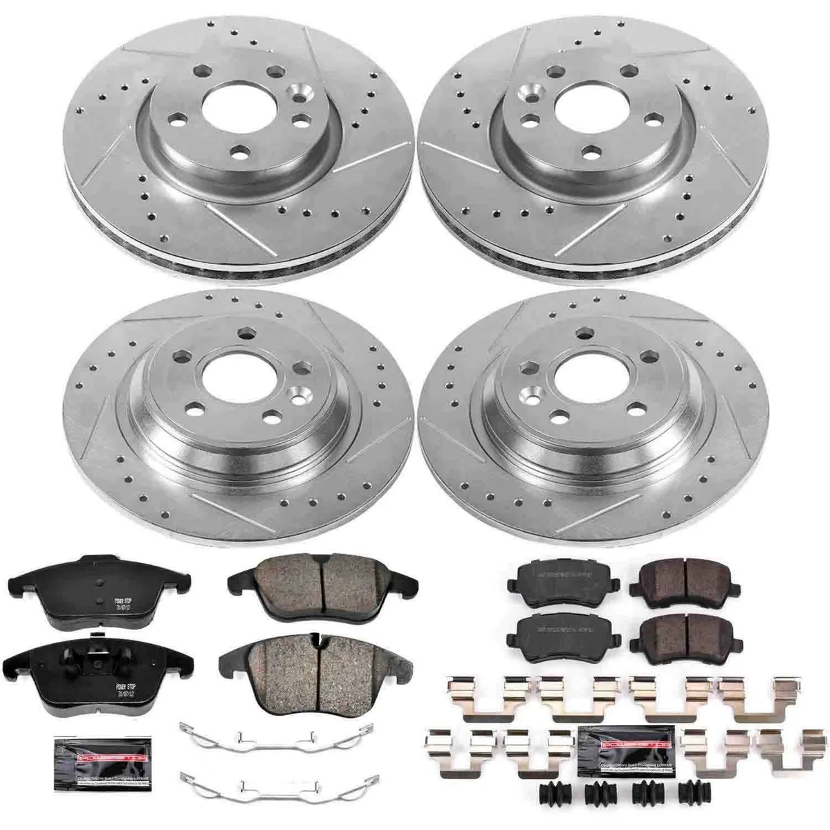 Z23 Evolution Brake Kit fr 2011-2014 Volvo S60 2009-2014 Volvo S80 2015-2017 Volvo V60 2008-2010 vo product image