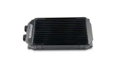 Vibrant Performance Oil Cooler Assembly; 6 in. H.; 10 in. W.; 2 in. Thick; Dual Pass;