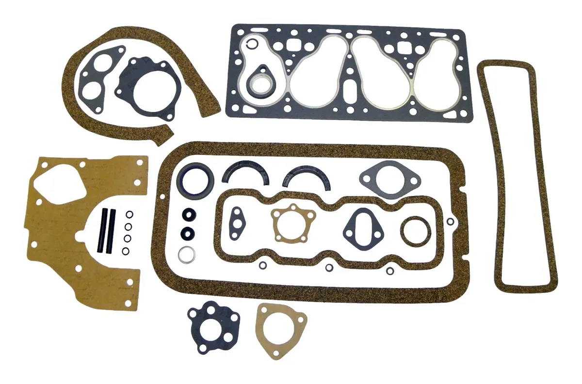 1953-1971 CJ-3B CJ-5 CJ-6 M38A1 w/ 4-134 F-Head Engine;Add (2 Pcs) 800093 to Complete Set; Engine Overhaul Gasket Set product image