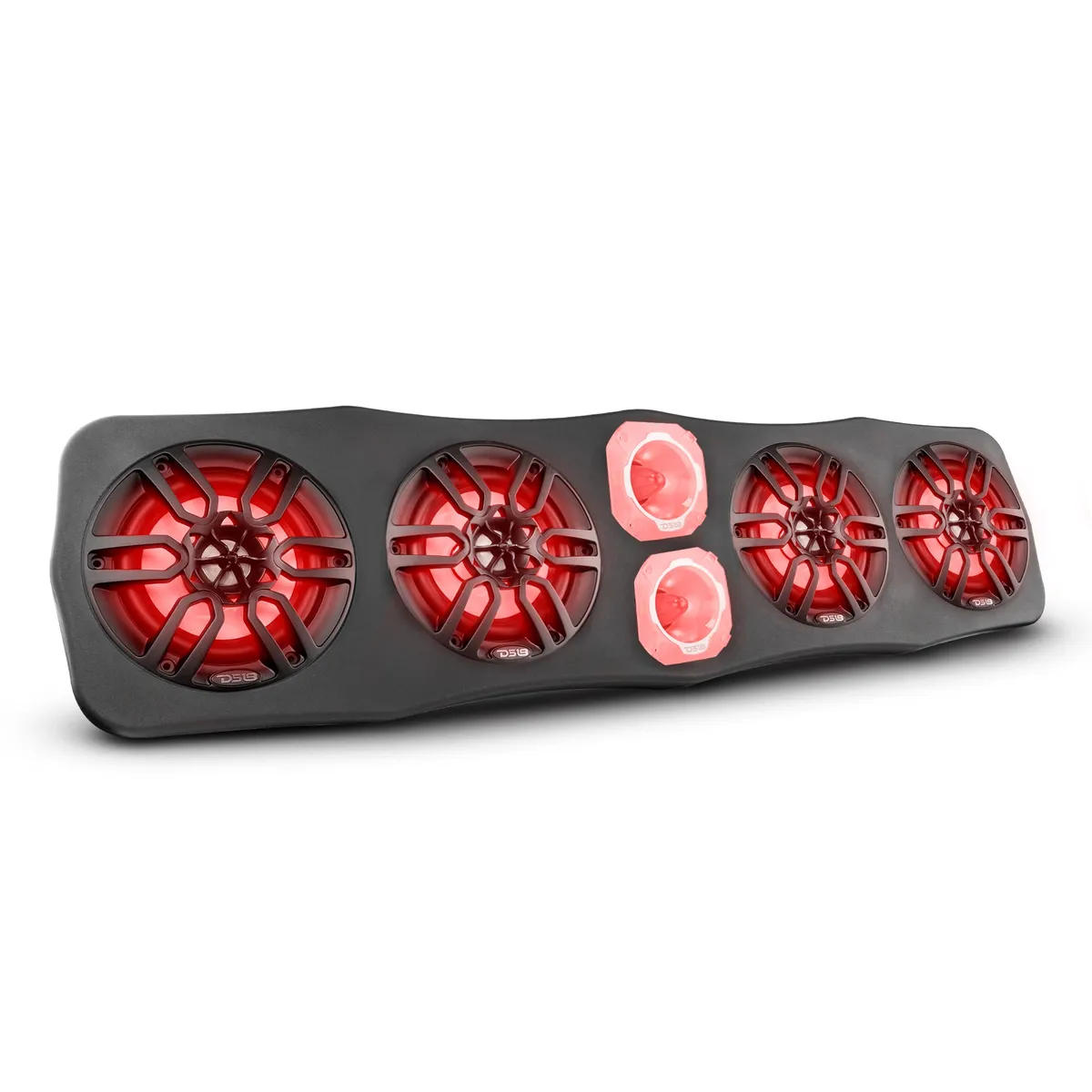 37” Roll Cage Speakers Enclosure | Fits 4 x 6 .5” Speakers and 2 x 4” Tweeters (Speakers Not Inlcuded) product image