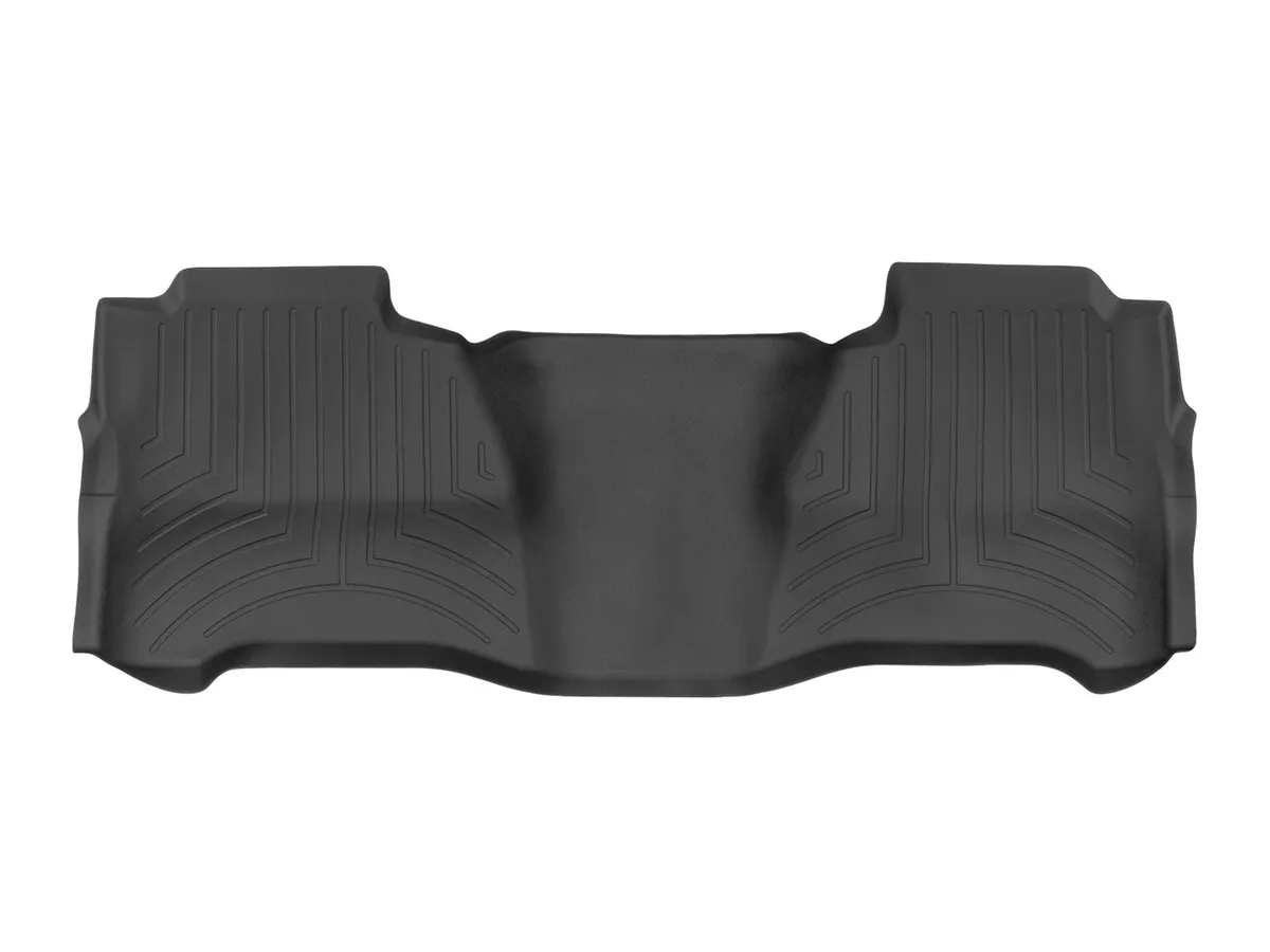 Black Rear FloorLiner Chevrolet Silverado GMC Sierra/Sierra Denali 2500/3500 1500 2014 2015 Fits with OEM Rear Under Seat Storage product image