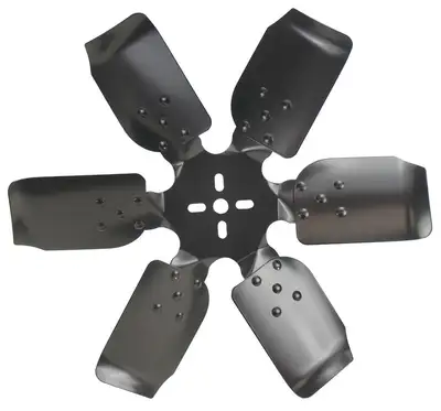 Derale 18 Standard Rotation Rigid Race Fan, Steel Blade