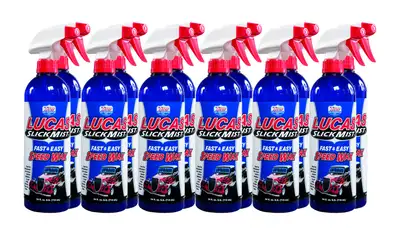 Lucas Oil Products Slick Mist Speed Wax 12x24oz
