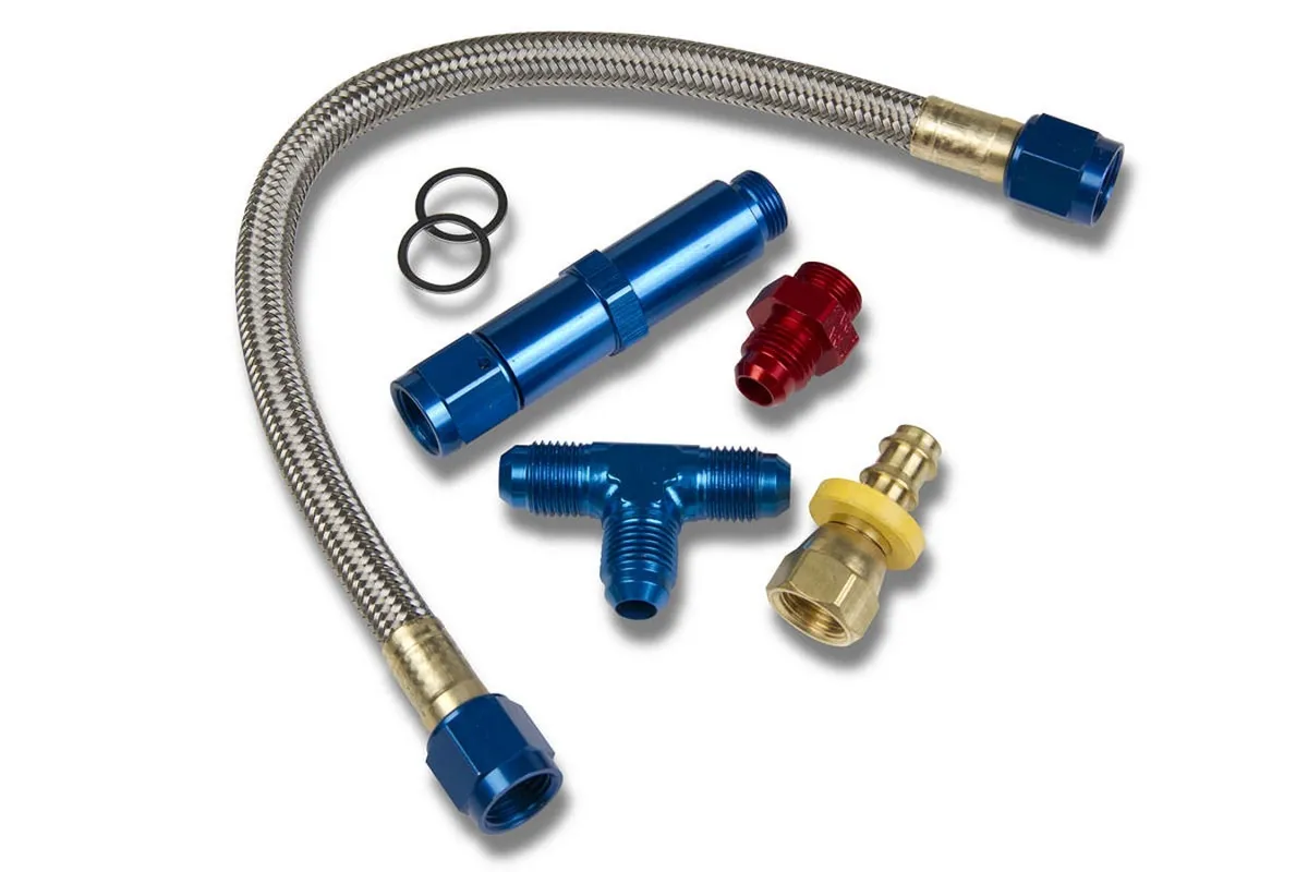 Demon Fuel Systems 9/1624 to 6an or 3/8 Fuel Line