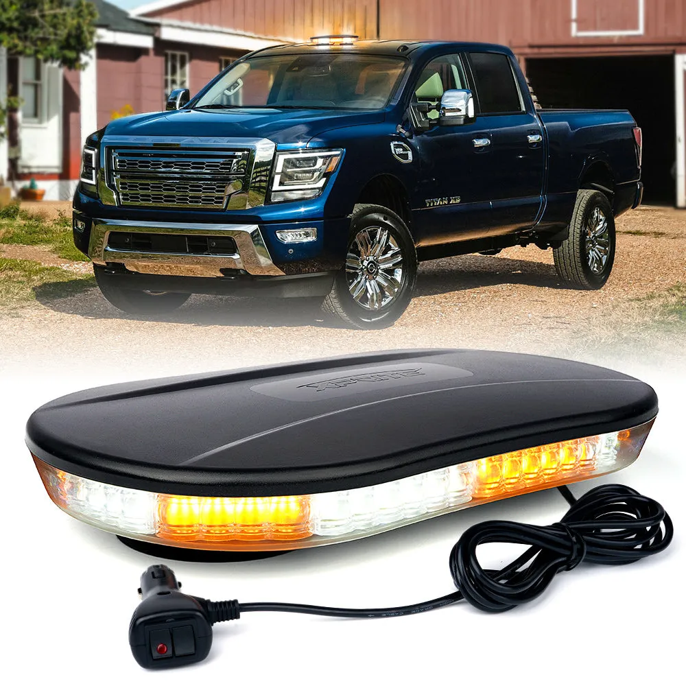 Xprite Amber LED Rooftop Strobe Light with Magnetic Base | Delta Series product image