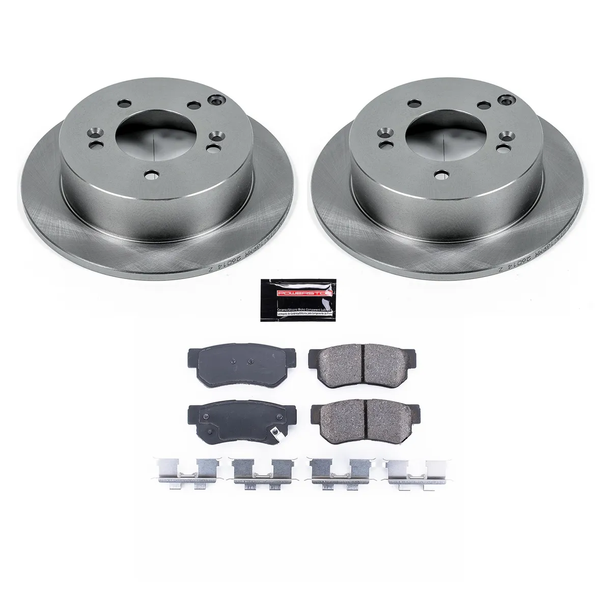 Autospecialty Brake Kit Rear 2006-2008 Hyundai Sonata 2005-2009 Hyundai Tucson 2001 Hyundai Xg300 20 product image