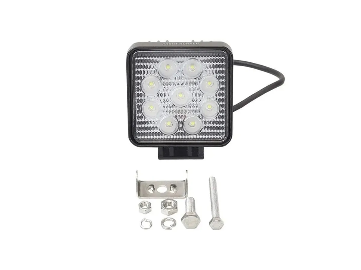 LED Light; 4 in.; Square LED Work Light; 27W; product image