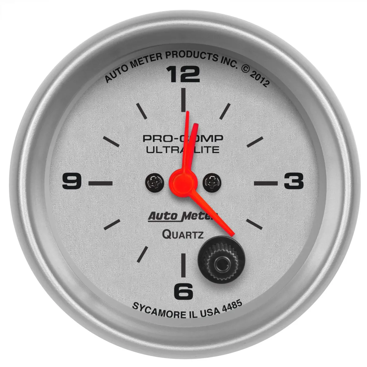 Gauge, Clock, 2 5/8", 12Hr, Analog, Ultra-Lite product image