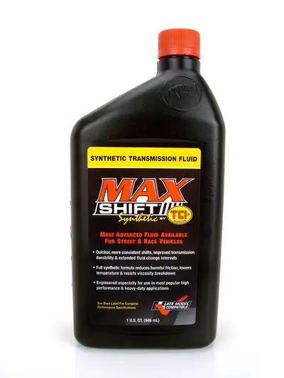 TCI Automotive Full Synthetic Transmission Fluid 1 Quart Bottle.