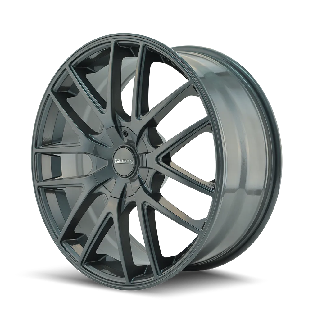 Touren Wheels TR60 3260 Matte Gunmetal 20X8.5 5-108/5-114.3 40MM 72.62MM product image