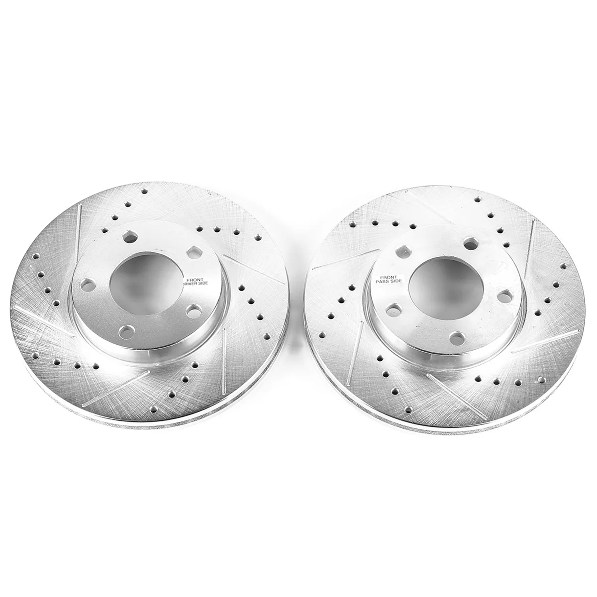 Drilledslotted Rotor Pair Front 2006-04 Mazda 3 2013-07 Mazda 3 product image