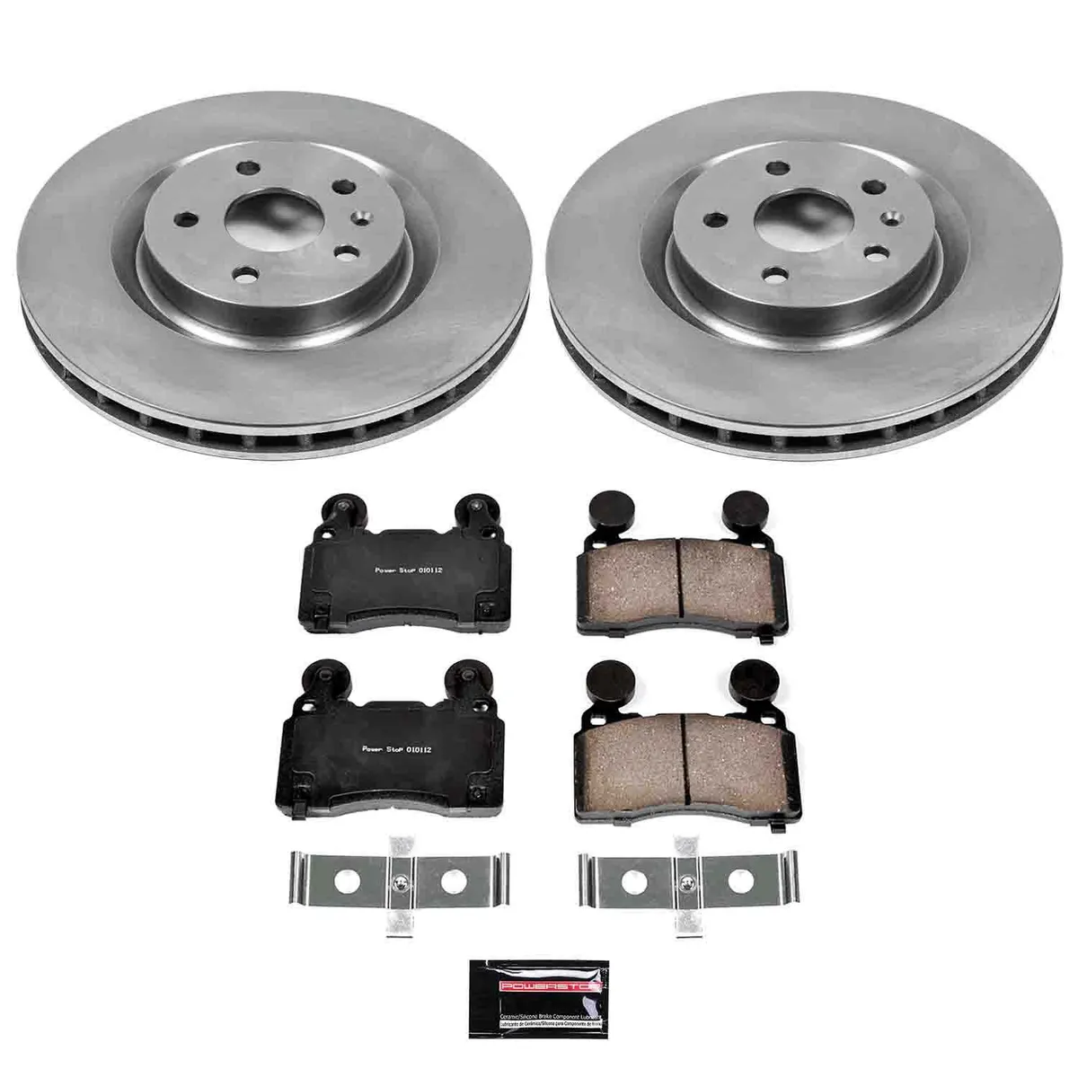 Z17 Direct Replacement Kit: Rotors; Ceramic Pads W/Hardware product image