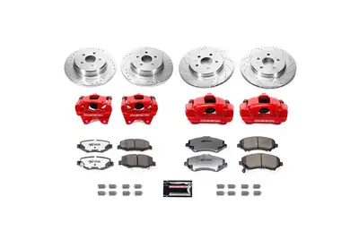 PowerStop Big Brake Conversion Kit Jeep Wrangler 2007-17, Jeep Wrangler JK 2018 - Front And Rear