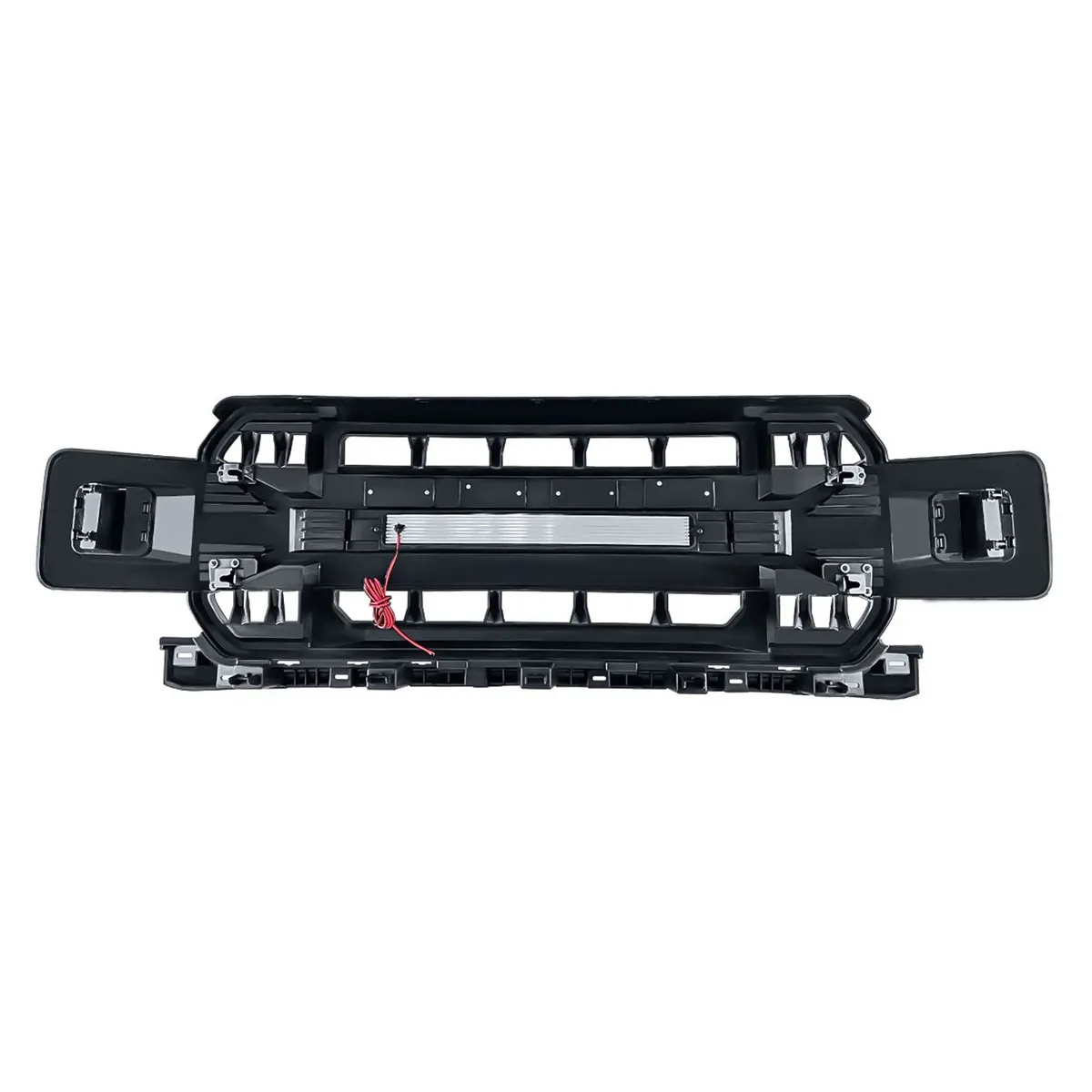 American Modified Amfmaa00120 Armor Grille With LED Off-Road Lights - Matte Black product image