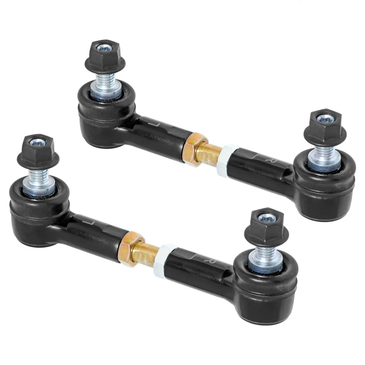 Antirock® Sway Bar End Link Kit; Adjustable; 3.5 in. Long; Rods w/ Sealed Rod Ends And Jam Nuts; pair; product image