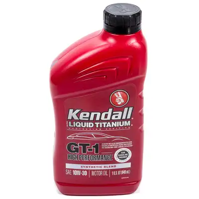 Kendall Kendall 10w30 GT-1 1Qt. Synthetic Blend