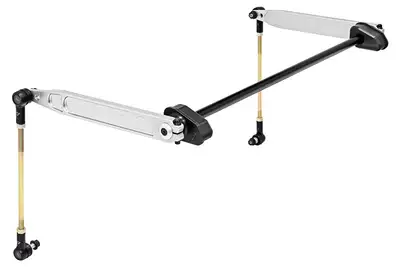 Rock Jock 18c Wrangler Antirock Sway Bar Kit 2d or 4d Rearbolton7075 Billet Aluminum Arms.850 in Bar