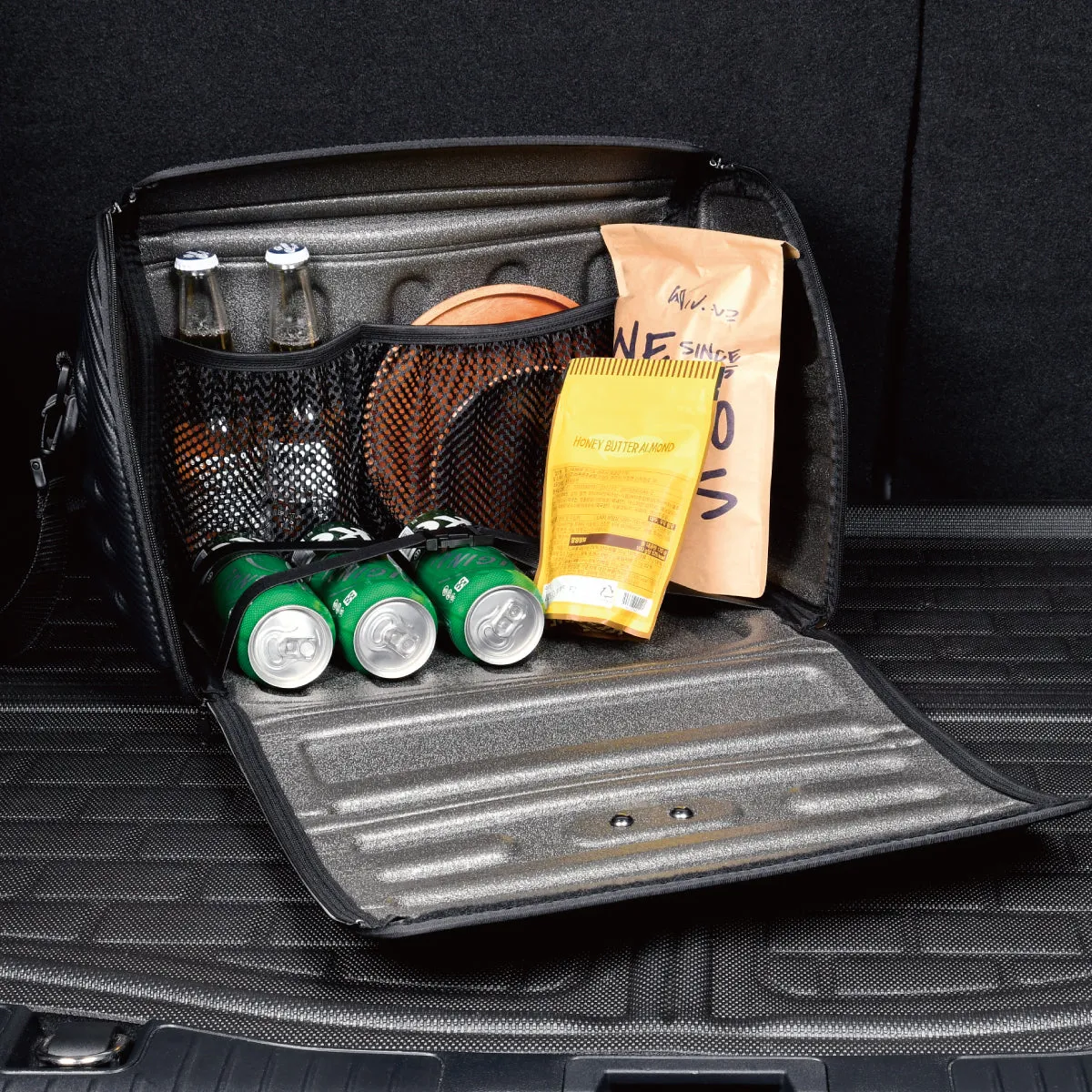 3D MAXpider u ACE Handy Trunk Carbon Fiber (M) 18 X12 X12 (46x30x31 Cm) Black 9325-09