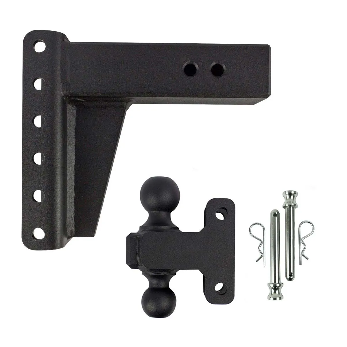 3.0" Heavy Duty 6″ Drop/Rise Hitch - 2" & 2-5/16" Dual Ball (No Additional Cost) product image