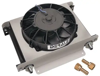 Derale 25 Row Hyper-Cool Remote Cooler, -6AN