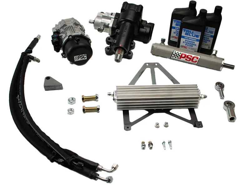 PSC Cylinder Assist Ehps Steering Kit For 18-2024 Jeep Jljlujt 2.03.6 Non e Torque w 6.75 Axle Stroke 1-12 Tie Rod Clamp product image