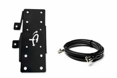 Overland Vehicle Systems Tacoma Tire Inflator System 4 Tire For 16-25 Toyota Tacoma W/Engine Bay Mount With Box, Fittings, Hoses and Storage Bag Black UP Down Air