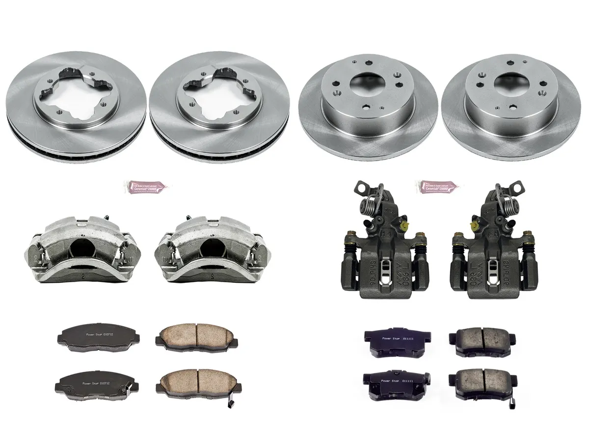 Z17 Direct Replacement Kit: Rotors; Ceramic Pads; Calipers product image